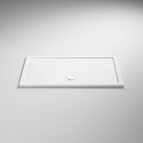 Nuie Pearlstone Rectangular Shower Tray 1700mm x 900mm - White
