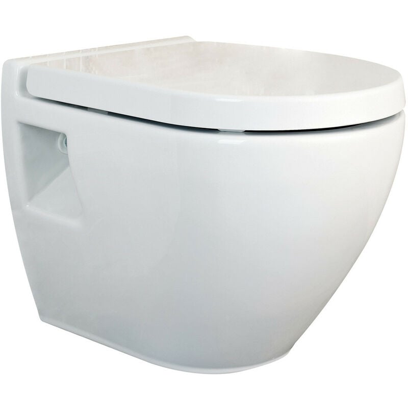 Nuie Provost Round Wall Hung Toilet Pan - NCU900C