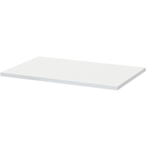 Nuie Satin White 600mm x 390mm Laminate Worktop - MWT160