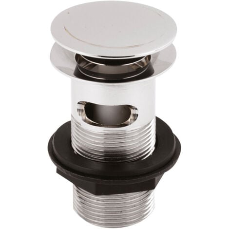 Nuie Slotted Push Button Basin Waste - EK303