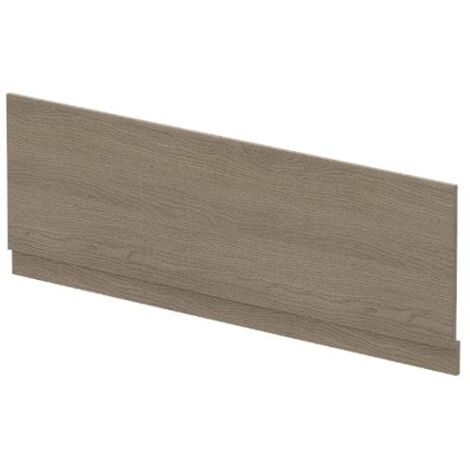 Nuie Solace Oak Woodgrain 1700mm Front Bath Panel with Plinth - MPD2505