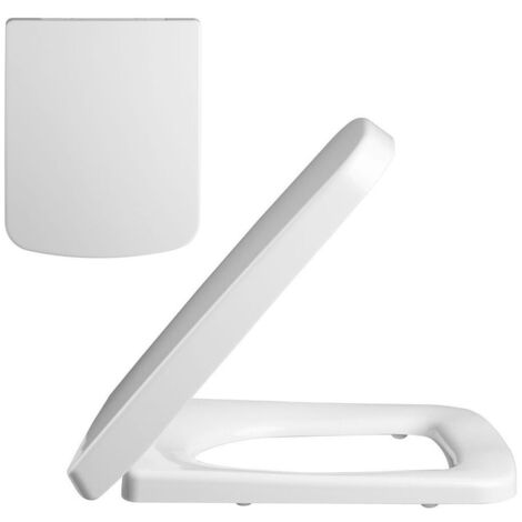 Nuie Square Quick Release Soft Close Toilet Seat- NCH198
