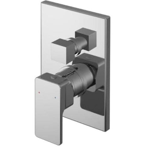 Nuie Windon Chrome Manual Shower Valve with Diverter - WINMV12