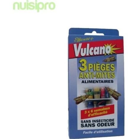 NUISIPRO 3 Pièges Anti-Mites Alimentaires, nouvelle génération, très attractif,