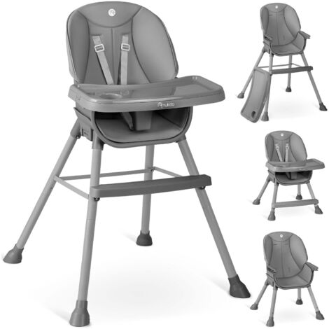 Nukido Tilo silla de comer, gris
