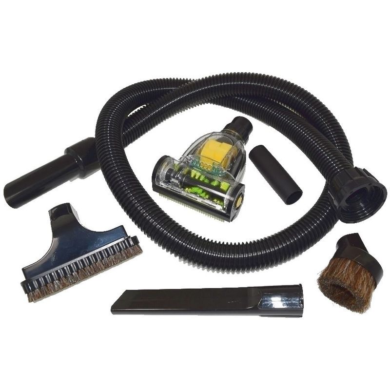 Ufixt - Numatic 1.8 Metre Vacuum Cleaner Hose and 4 Piece Tool Kit Plus Mini Pet Hair Remover Turbo Brush