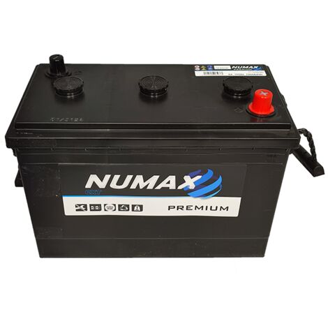 Numax – Batterie de démarrage 6V 160Ah 1000A – Technologie classique CA/CA – Dimensions 330x174x236mm – Pour tracteur et tractopelle
