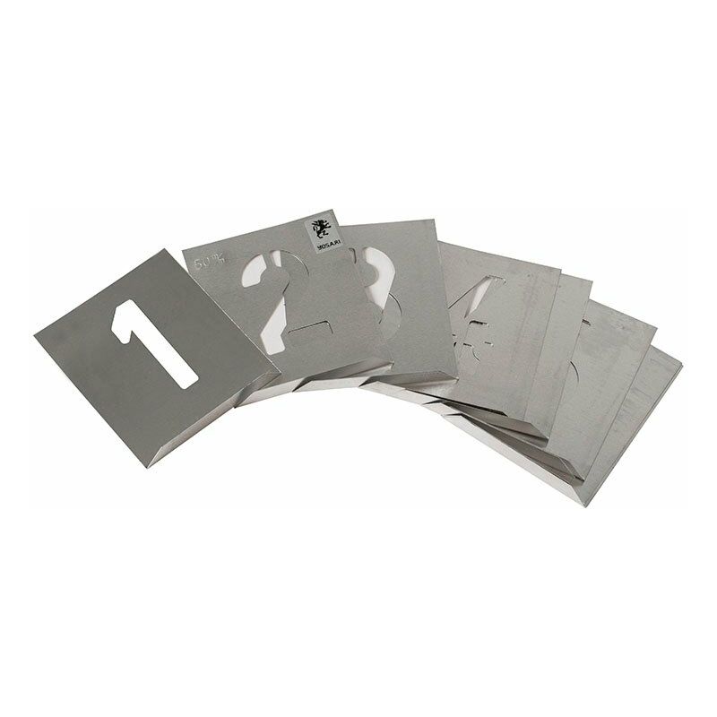 

Numeracion Arial Aluminio P/Rotular 60Mm