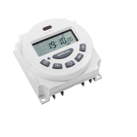 Numerischer Minutenzähler L701 AC 220 V, Minutenzähler programmierbar 7 Tage/Sekunde, Minutenrechner