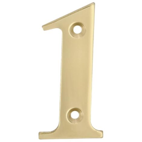 Numéro 1 laiton 10cm 2670 ami