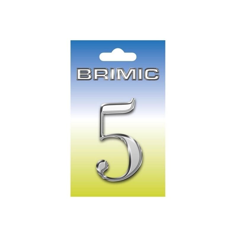 

Numero Señal Atornillar 100Mm '5' Niquel