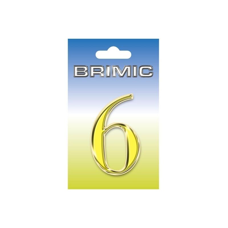 

Numero Señal Atornillar 100Mm '6'O'9' Laton