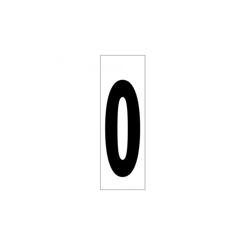 

Numero adhesivo 46x140 mm. nº 0
