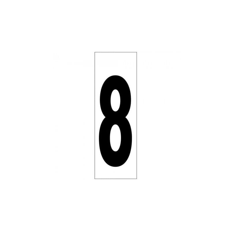 

Numero adhesivo 46x140 mm. nº 8