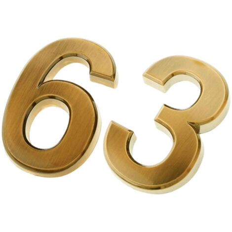 Numéro d'adresse de porte en 2 parties