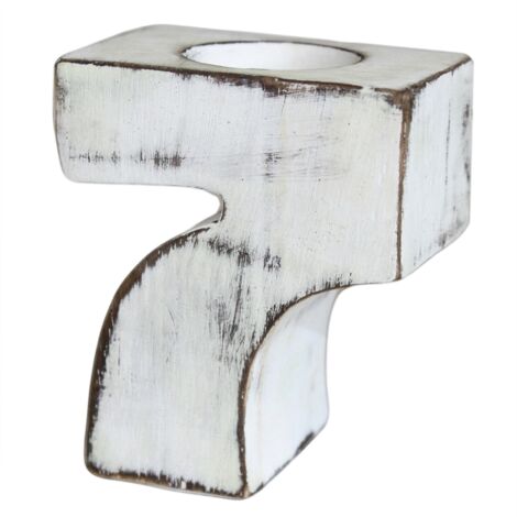 Numéro d'anniversaire en bois - N°7- Vendu par 1