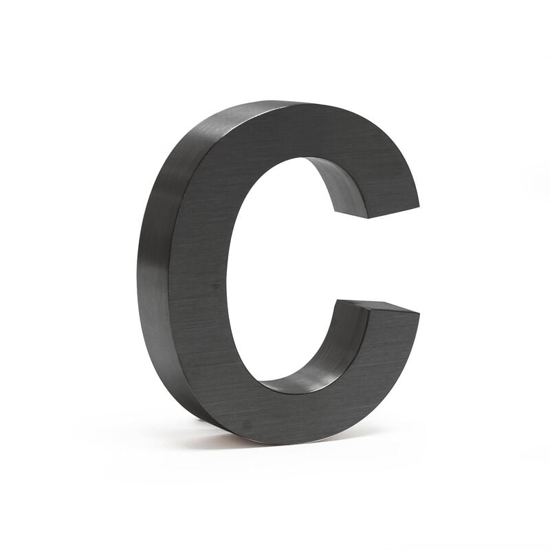 

Número de casa 'c' 3D antracita 15cm Arial Resistente intemperie y corrosión Material montaje