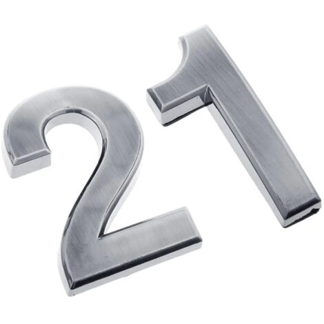 Numéro de porte autocollant