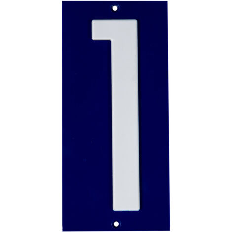 Numéro De Rue Standard 1