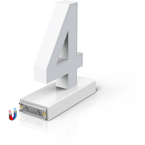 Número LED Magnético Enlazable 95Mm 4 IluminaShop