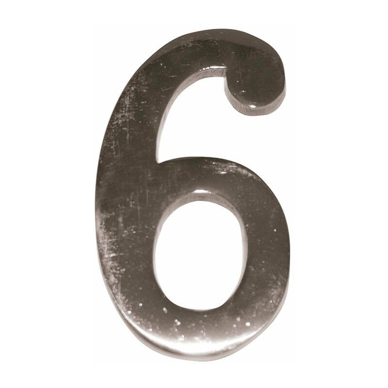 

Numero Niquel Mate 10 Cm Nº 6 - Ehl