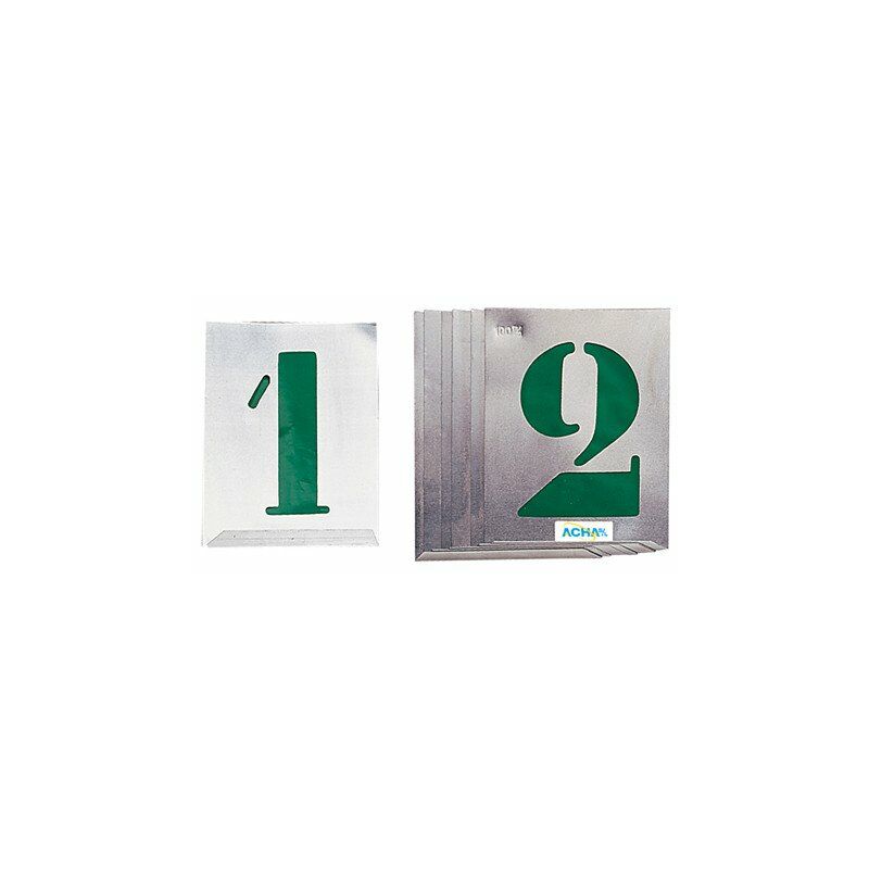

Numeros Rotular Aluminio Jgo 90 Mm