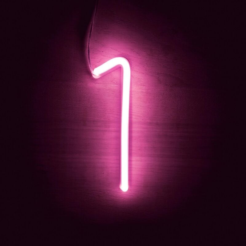 

Números y Símbolos Neón LED Rosa .1 Rosa - 1 Rosa