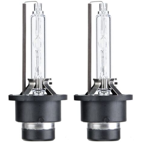 [NUNCA USADO]  2 piezas de bombillas D2S 6000K 35W para reemplazo de faros de xenón para automóviles,