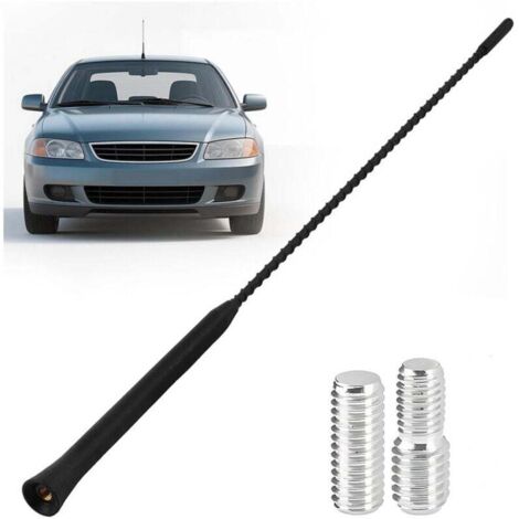 [NUNCA USADO] Antena de radio de coche de 28 cm, antena de techo de repuesto universal, antena de radio de coche universal para todos los modelos de coche, radio de coche de alta calidad con recepción