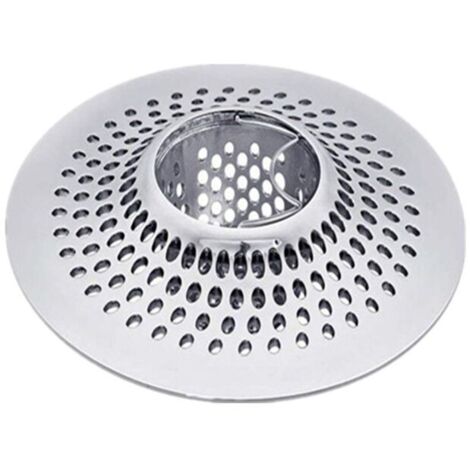 [NUNCA USADO] Colador de pelo para bañera y ducha de acero inoxidable, 12 cm