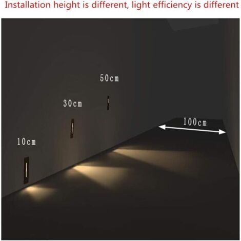 [NUNCA USADO] Foco LED empotrable IP65 de 3 W – Iluminación exterior para patios y entradas de vehículos – Aluminio resistente a la corrosión – 2 unidades, blanco 3000 K