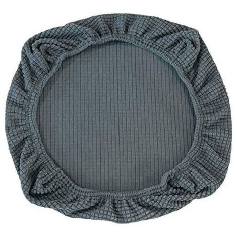 [NUNCA USADO] Funda de asiento elástica para silla de oficina, silla giratoria de oficina, color gris