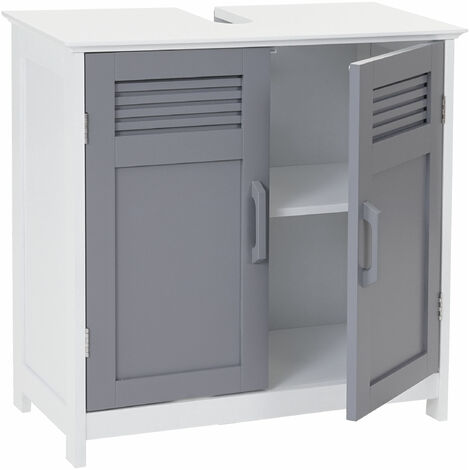 Mueble bajo lavabo Ingmarsö con 2 puertas bambú 60 x 67 x 30 cm