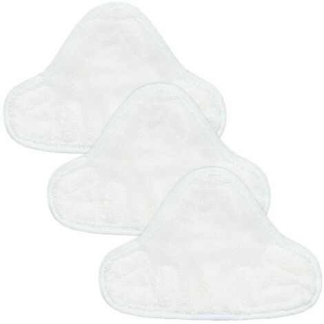 [NUNCA USADO] Paquete de 3 paños de limpieza a vapor de microfibra lavables, reutilizables y lavables.