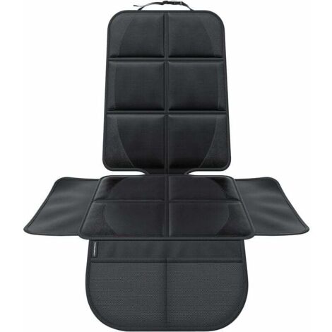 [NUNCA USADO] Protector de asiento de coche - Protector premium para asiento trasero infantil - para asiento de coche (negro)
