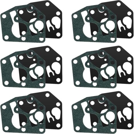 [NUNCA UTILIZADO]6 juntas de diafragma de carburador 795083, 495770 Diafragma, junta de diafragma de carburador 795083 495770, compatible con Briggs & Stratton 495770 795083 281028 5083h 5083