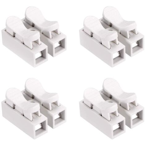 [NUNCA UTILIZADO]Conector de cable CH2 (100 unidades), terminales de conexión automática para tiras LED