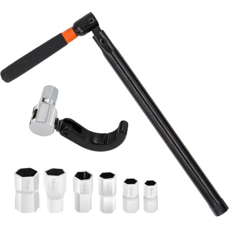 [NUNCA UTILIZADO]Llave para juego de grifos, llave de repuesto para grifos de 9-17 mm, llave para instalación de grifos de lavabo, para reparación de grifos