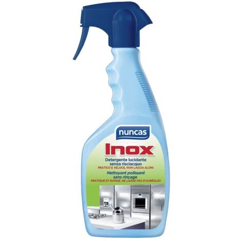 Nuncas inox detergente lucidante 500 ml - nuncas italia