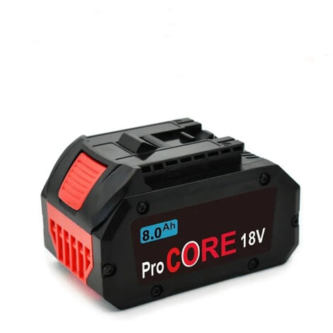 DPZO Nuova batteria di ricambio per Bosch Bosch 18V 8.0Ah -21700 40T Batteria agli ioni di litio BAT609, BAT609G