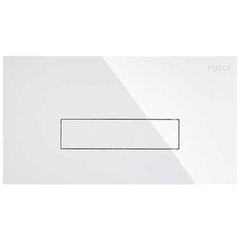 Nuova Placca cassetta sara slim bianca sostituisce 80006710 pucci 80179660