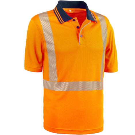 NUOVA POLO ALTA VISIBILITA' ARANCIO