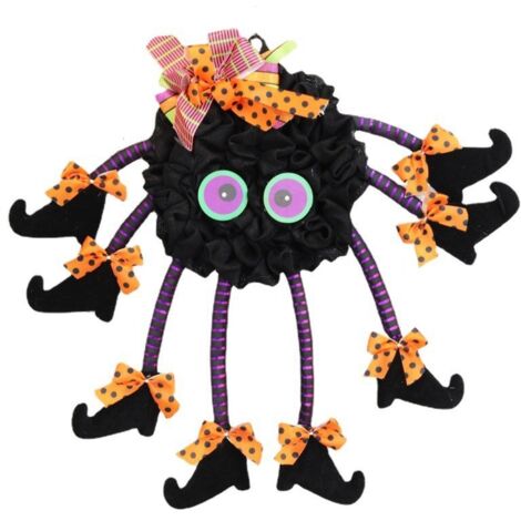 Nuovo ciondolo da strega con le gambe lunghe a forma di ragno per Halloween, decorazione, atmosfera da casa stregata e travestimento horror