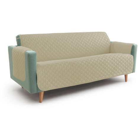 NUOVO COPRIDIVANO BG SALVADIVANO SYMPHONY TRAPUNTATO BEIGE 3 POSTI seduta cm. 170