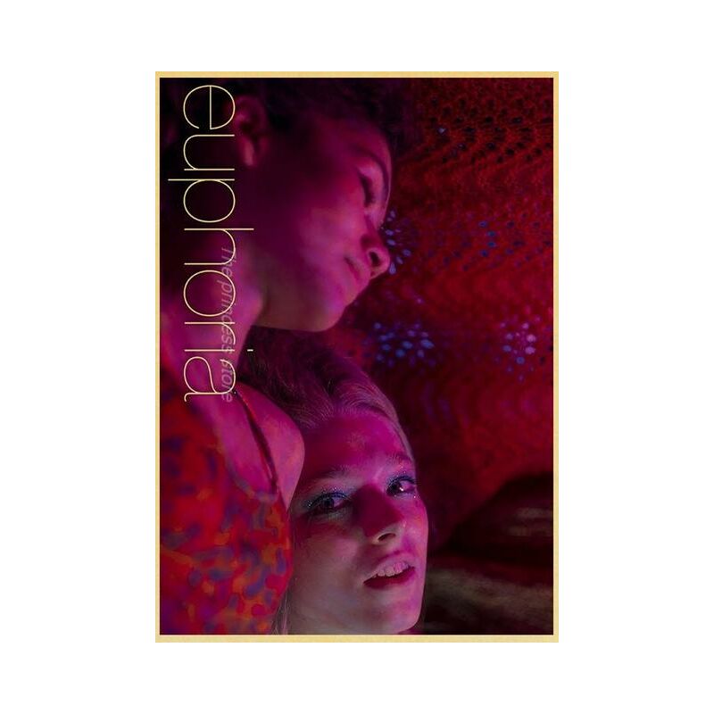 Nuovo Vintage kraft paper Euphoria movie poster