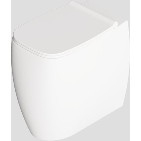 NUR WC Blanc brillant. Abattant standard