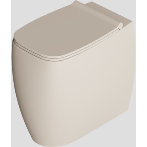 NUR WC Sable mat. Abattant standard