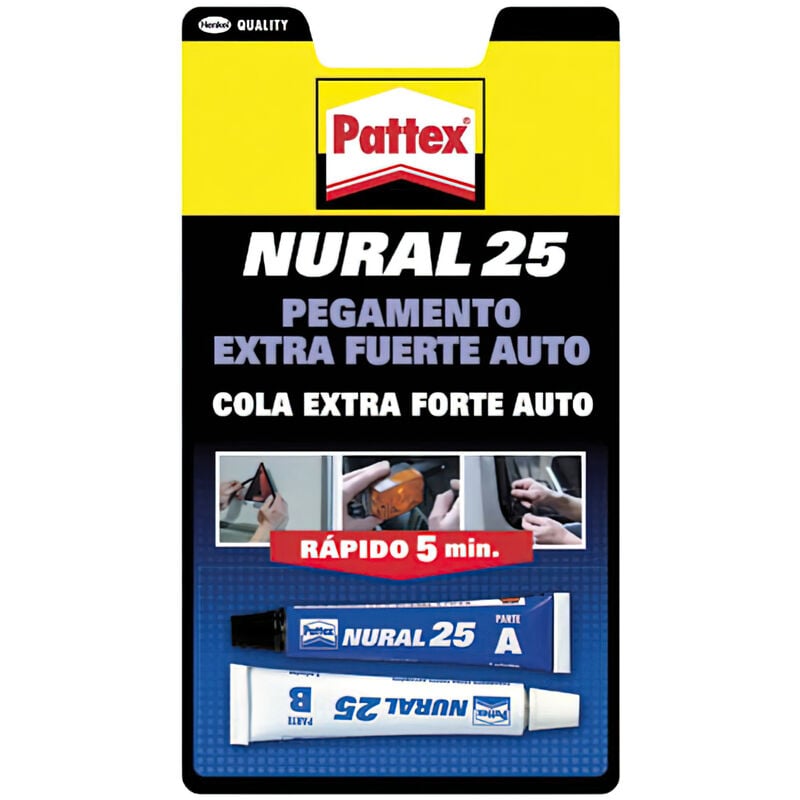 

Nural- 25 Transparente (Juego 2 Tubos 22 cm³.)
