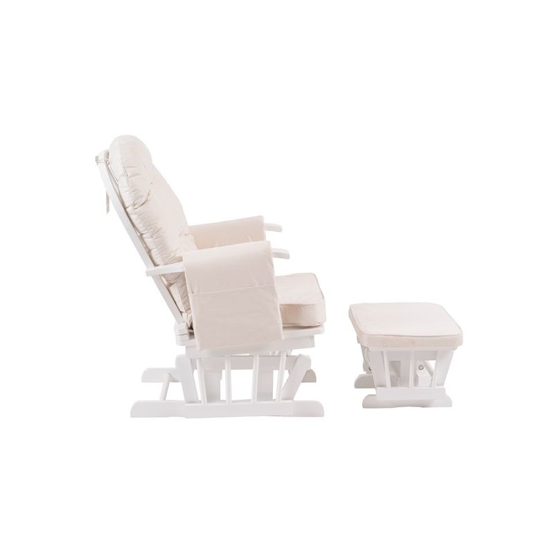 cream nursing chair