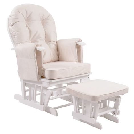 nursing chair and stool